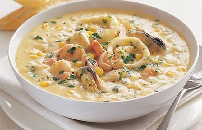 شوربة السي فود